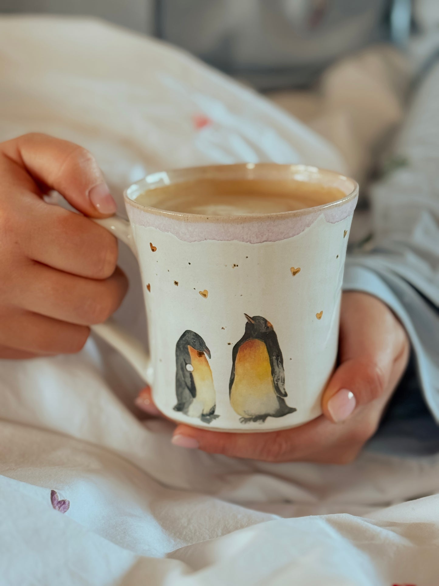 Penguin Mug (Pink)