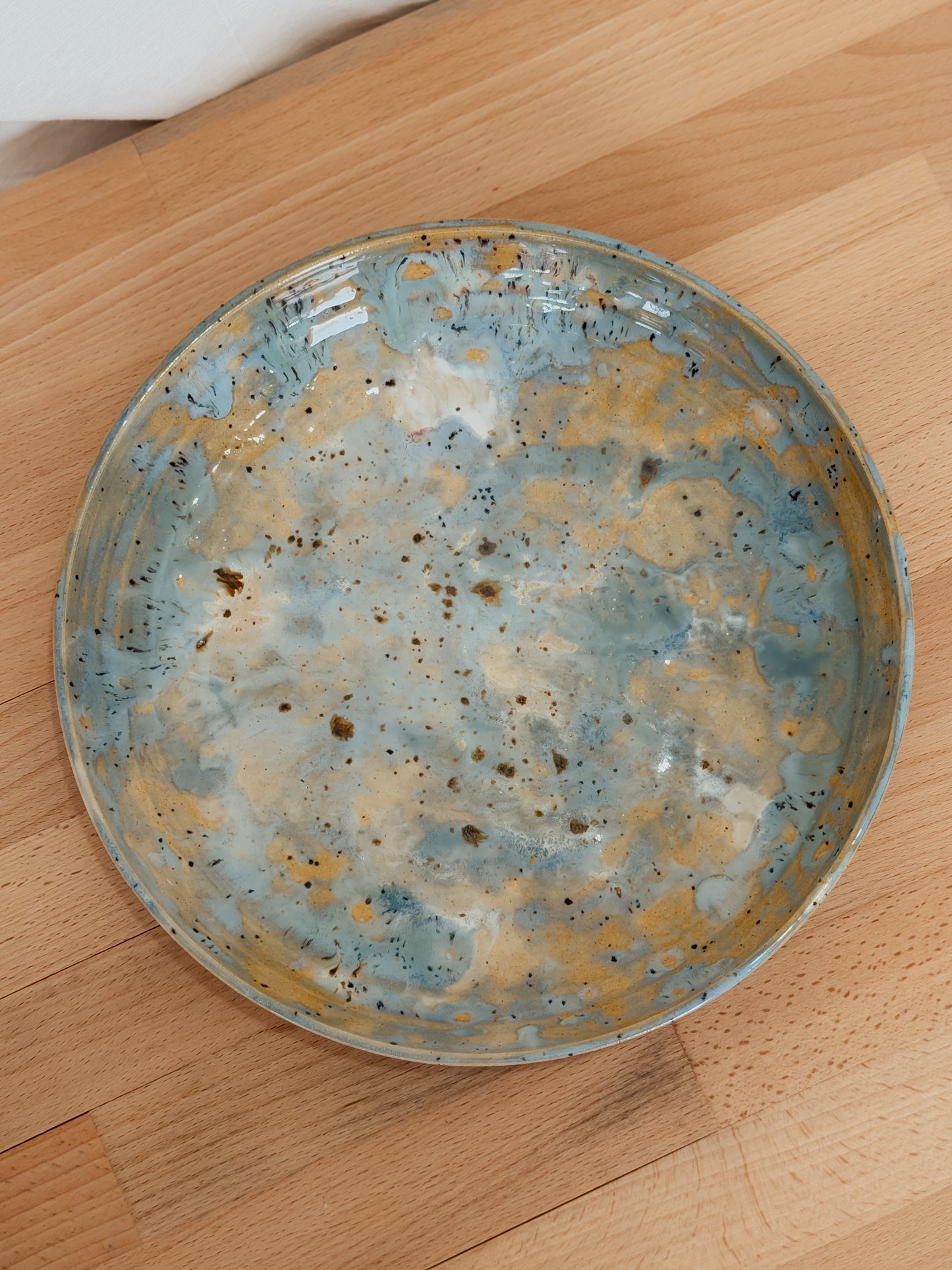 Green Splatter Bowl