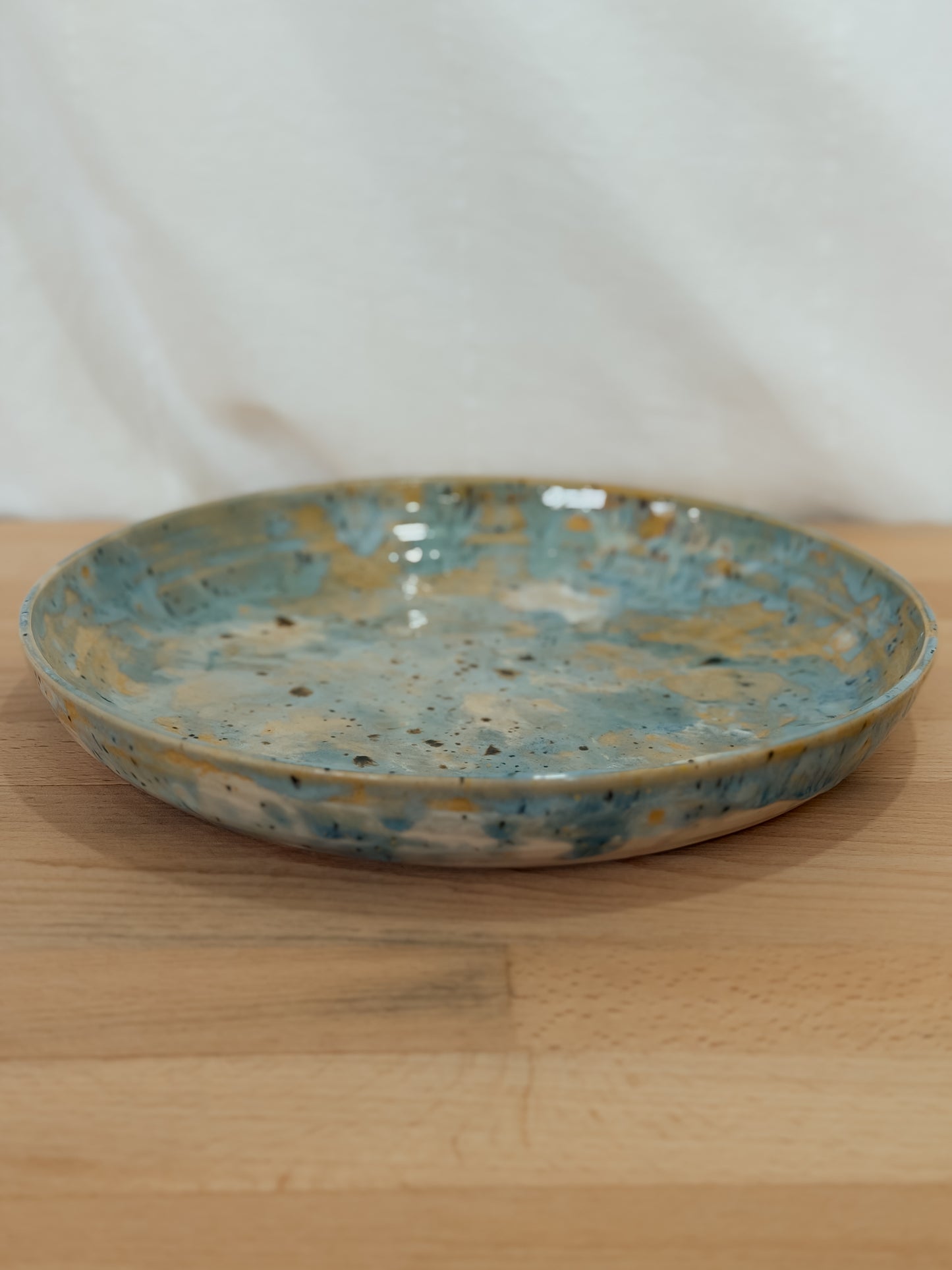 Green Splatter Bowl
