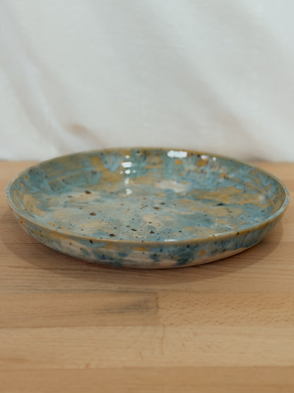 Green Splatter Bowl
