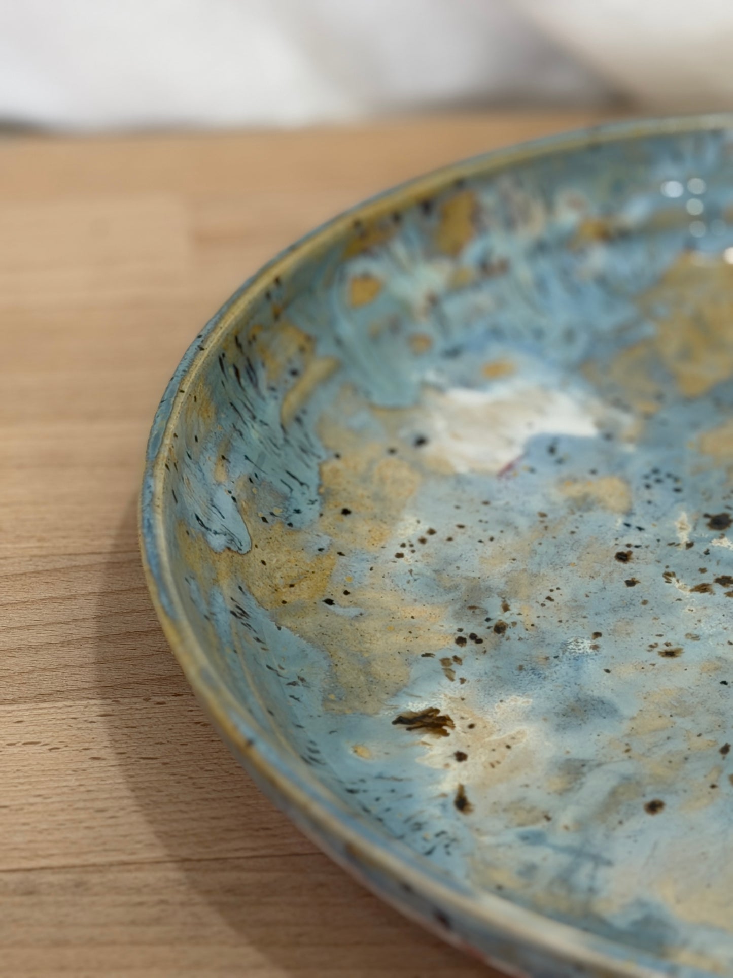 Green Splatter Bowl