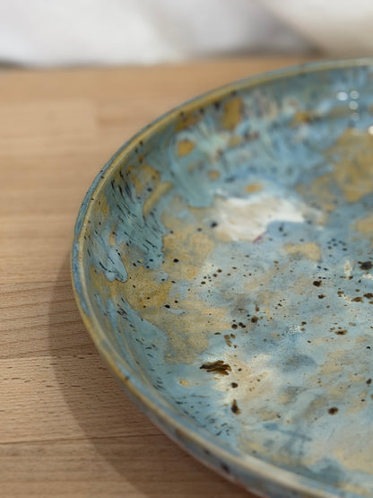 Green Splatter Bowl