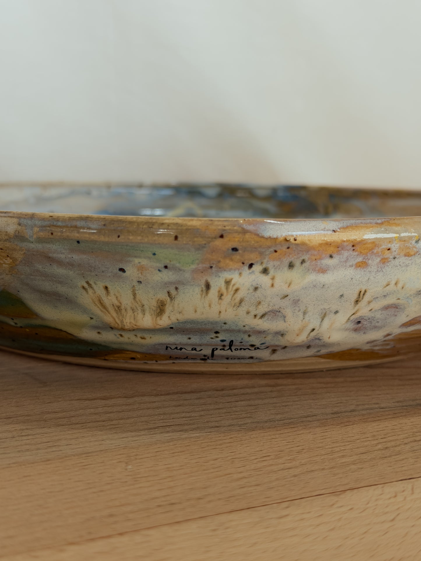Large Galaxy Serving Bowl