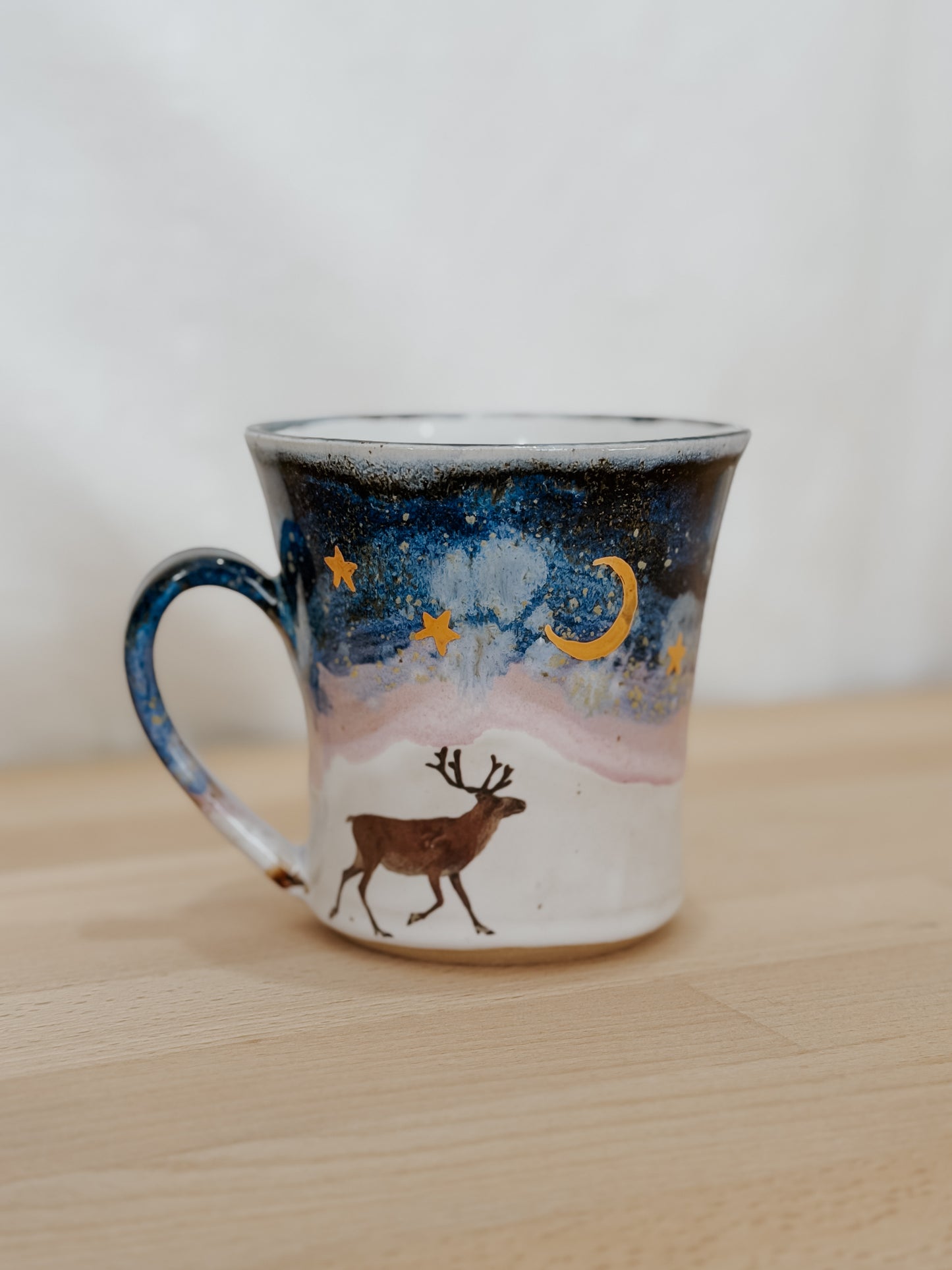 Illustrated Winter Landscape Mug