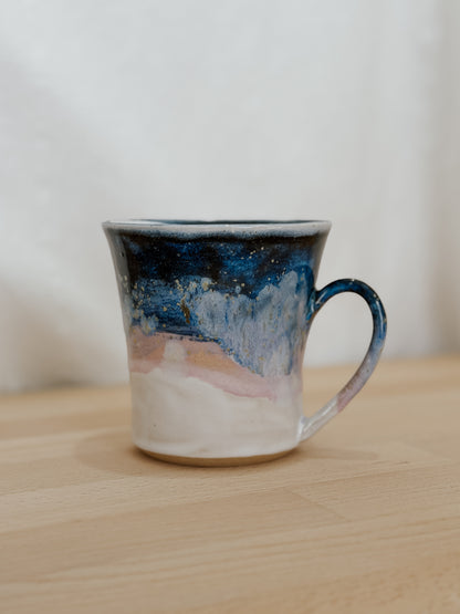 Illustrated Winter Landscape Mug