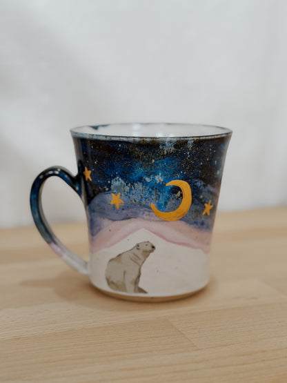 Illustrated Winter Landscape Mug