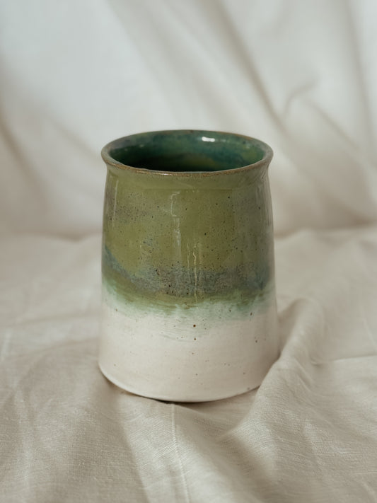 Green & White Vase (Second)