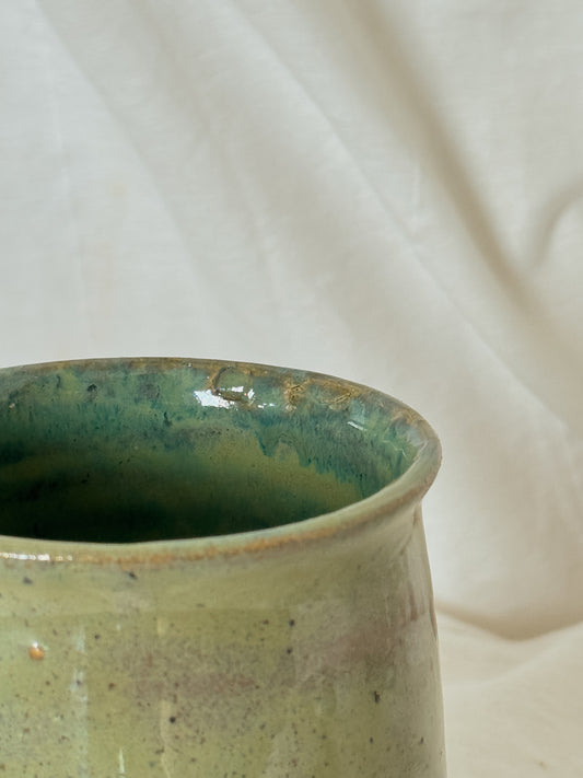 Green & White Vase (Second)