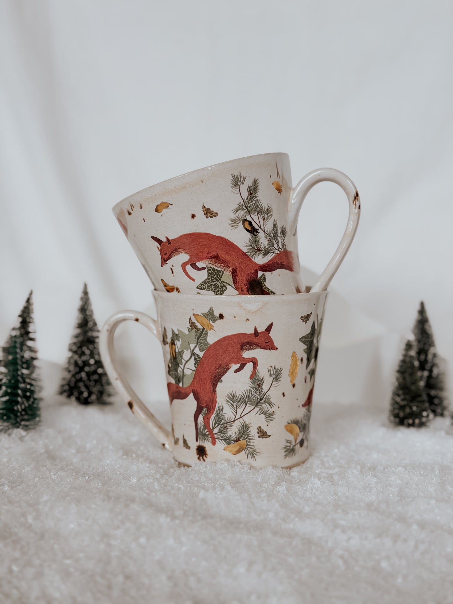 Leaping Fox Mug