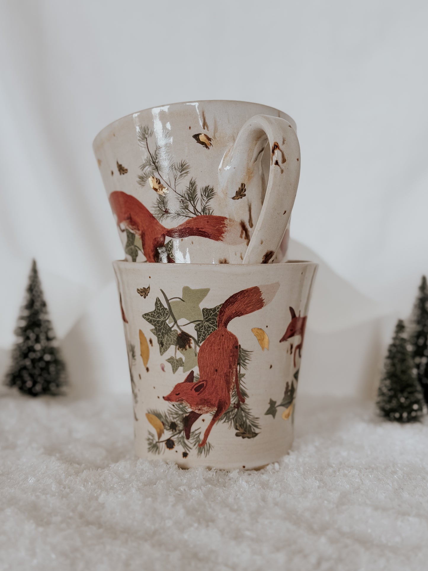 Leaping Fox Mug